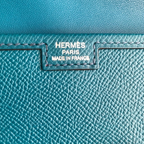Hermès elan 29 jige blue Izmir - Picture 6 of 8